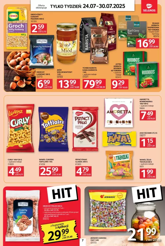Selgros - gazetka promocyjna Jeszcze więcej super promocji! od czwartku 24.07 do środy 30.07 - strona 7