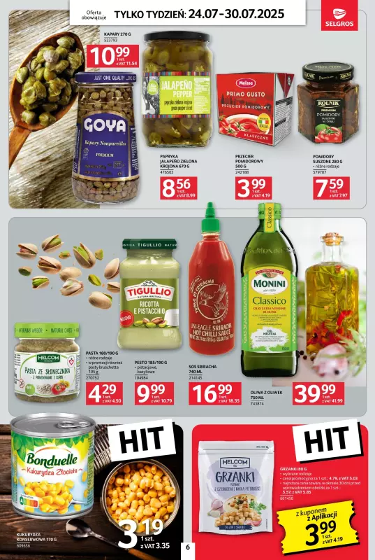 Selgros - gazetka promocyjna Jeszcze więcej super promocji! od czwartku 24.07 do środy 30.07 - strona 6