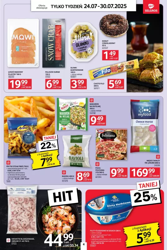 Selgros - gazetka promocyjna Jeszcze więcej super promocji! od czwartku 24.07 do środy 30.07 - strona 4