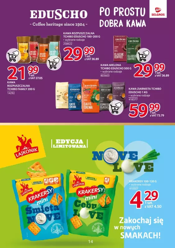 Selgros - gazetka promocyjna Katalog Markowe Produkty od czwartku 31.07 do środy 13.08 - strona 14