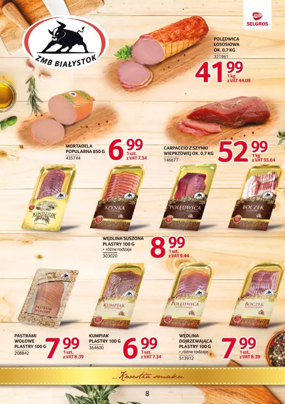 Selgros - gazetka promocyjna Katalog Markowe Produkty od czwartku 31.07 do środy 13.08 - strona 8