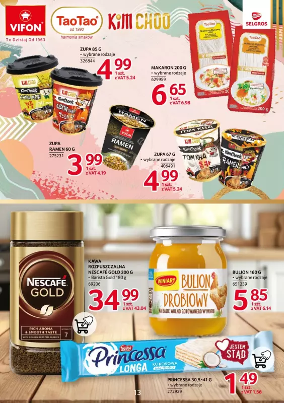 Selgros - gazetka promocyjna Katalog Markowe Produkty od czwartku 31.07 do środy 13.08 - strona 13