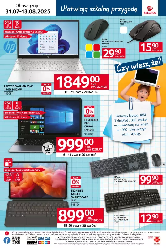 Selgros - gazetka promocyjna Katalog Szkoła   - strona 2