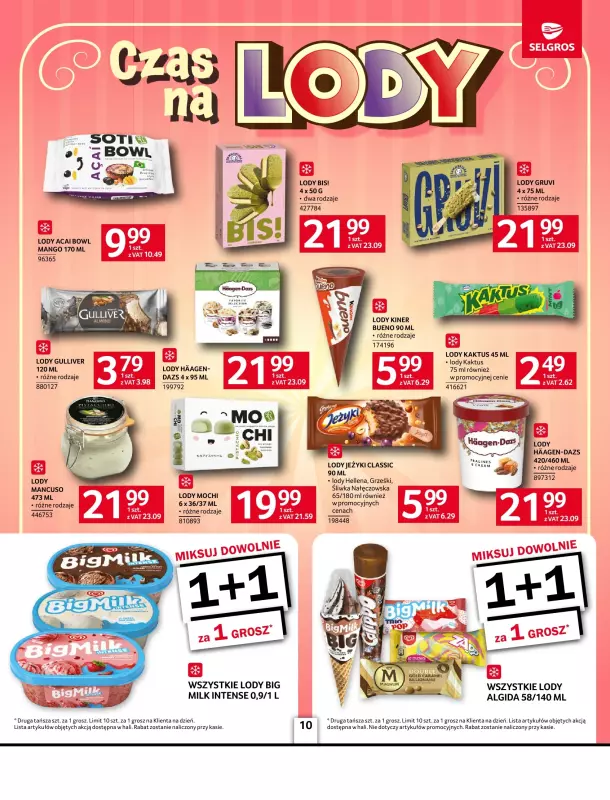 Selgros - gazetka promocyjna Oferta spożywcza od czwartku 31.07 do środy 13.08 - strona 10