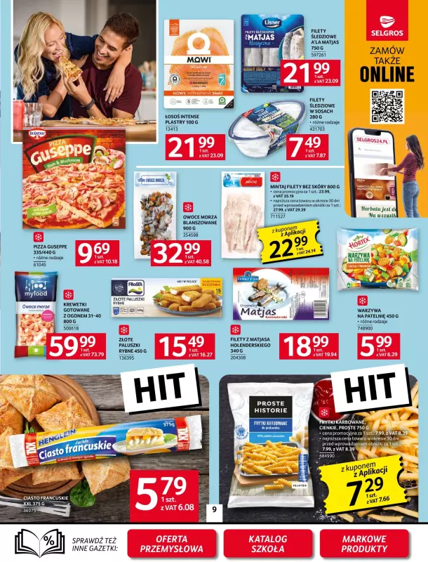 Selgros - gazetka promocyjna Oferta spożywcza od czwartku 31.07 do środy 13.08 - strona 9