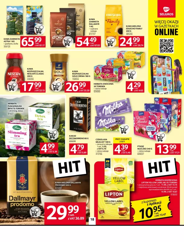 Selgros - gazetka promocyjna Oferta spożywcza od czwartku 31.07 do środy 13.08 - strona 18