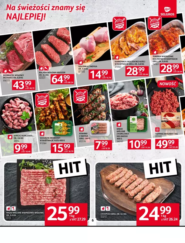 Selgros - gazetka promocyjna Oferta spożywcza od czwartku 31.07 do środy 13.08 - strona 6