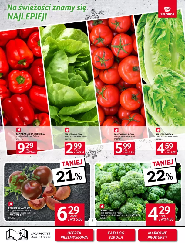 Selgros - gazetka promocyjna Oferta spożywcza   - strona 3
