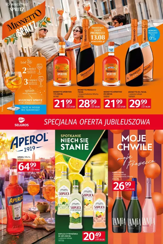 Selgros - gazetka promocyjna Specjalna oferta jubileuszowa od czwartku 31.07 do środy 13.08 - strona 12