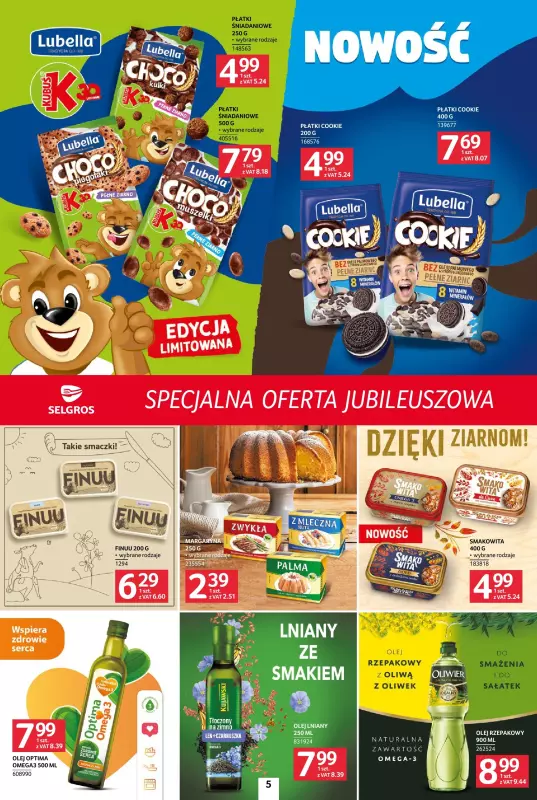 Selgros - gazetka promocyjna Specjalna oferta jubileuszowa od czwartku 31.07 do środy 13.08 - strona 5