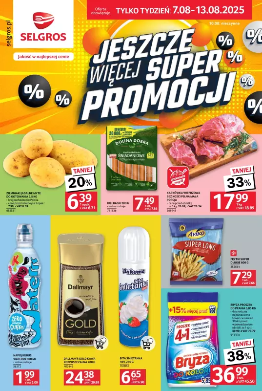 Selgros - gazetka promocyjna Jeszcze więcej super promocji!  