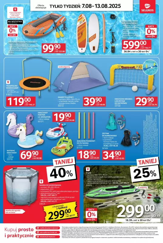 Selgros - gazetka promocyjna Jeszcze więcej super promocji! od czwartku 07.08 do środy 13.08 - strona 11