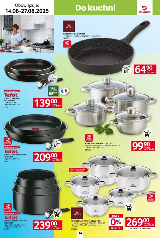 Selgros - gazetka promocyjna Katalog Hot Summer od czwartku 14.08 do środy 27.08 - strona 16
