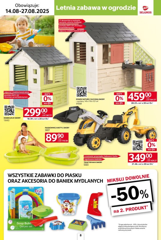 Selgros - gazetka promocyjna Katalog Hot Summer od czwartku 14.08 do środy 27.08 - strona 8