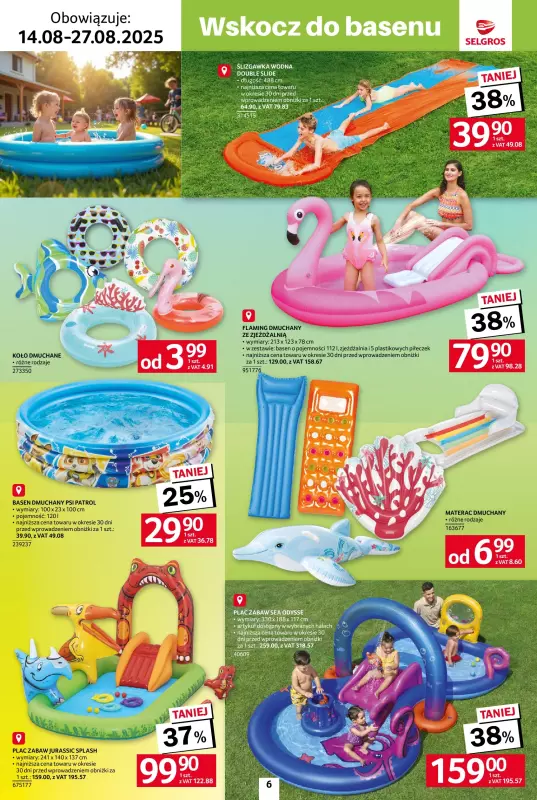 Selgros - gazetka promocyjna Katalog Hot Summer od czwartku 14.08 do środy 27.08 - strona 6