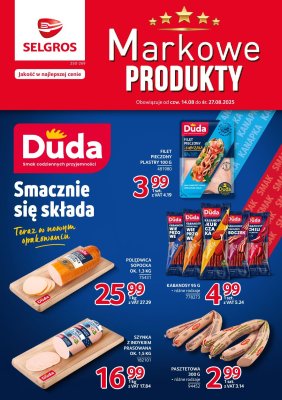 Selgros - gazetka promocyjna Katalog Markowe Produkty od czwartku 14.08 do środy 27.08