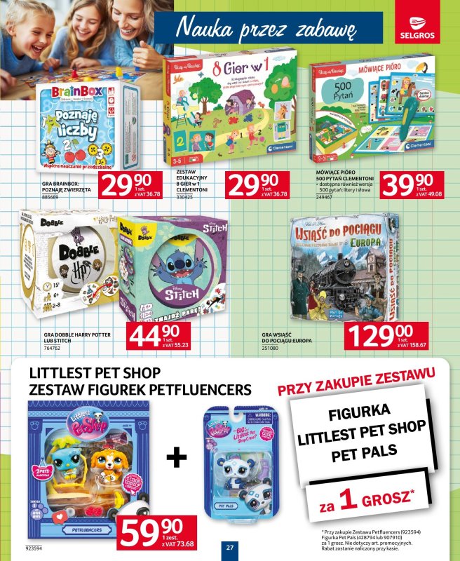 Selgros - gazetka promocyjna Katalog Szkoła od czwartku 14.08 do środy 27.08 - strona 27