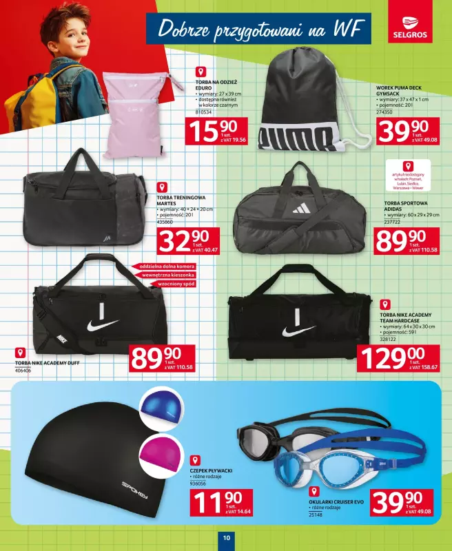 Selgros - gazetka promocyjna Katalog Szkoła od czwartku 14.08 do środy 27.08 - strona 10