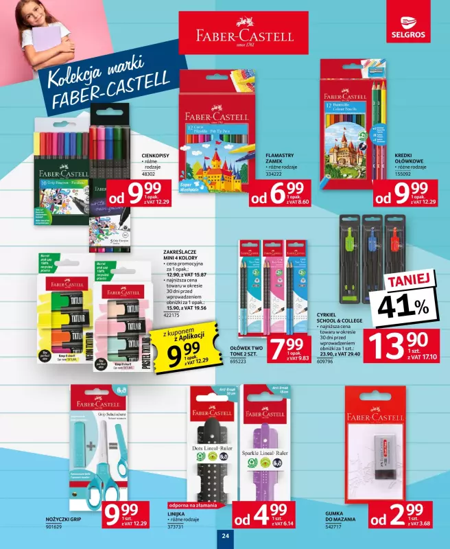 Selgros - gazetka promocyjna Katalog Szkoła od czwartku 14.08 do środy 27.08 - strona 24