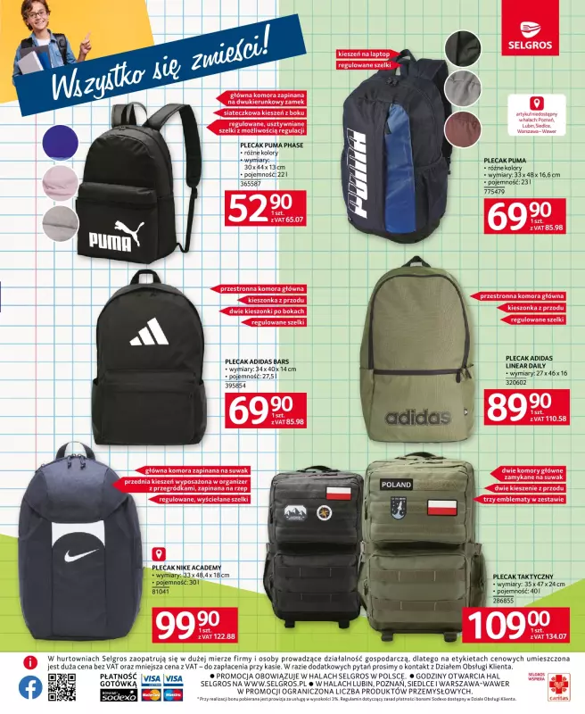 Selgros - gazetka promocyjna Katalog Szkoła od czwartku 14.08 do środy 27.08 - strona 5
