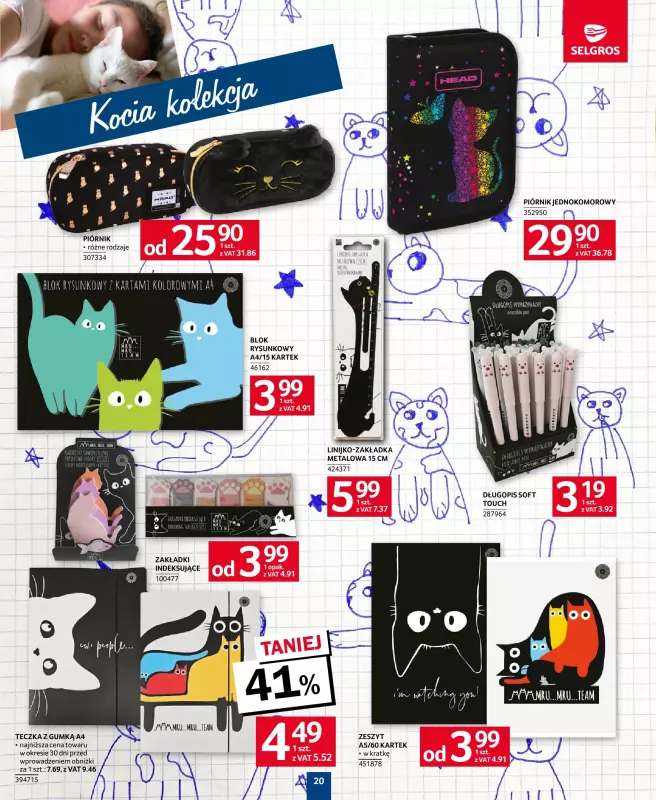 Selgros - gazetka promocyjna Katalog Szkoła od czwartku 14.08 do środy 27.08 - strona 20