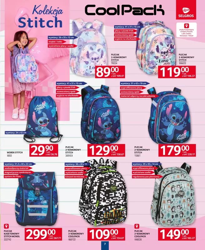 Selgros - gazetka promocyjna Katalog Szkoła od czwartku 14.08 do środy 27.08 - strona 7
