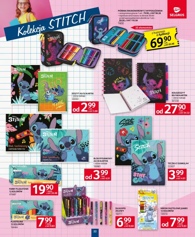 Selgros - gazetka promocyjna Katalog Szkoła od czwartku 14.08 do środy 27.08 - strona 22