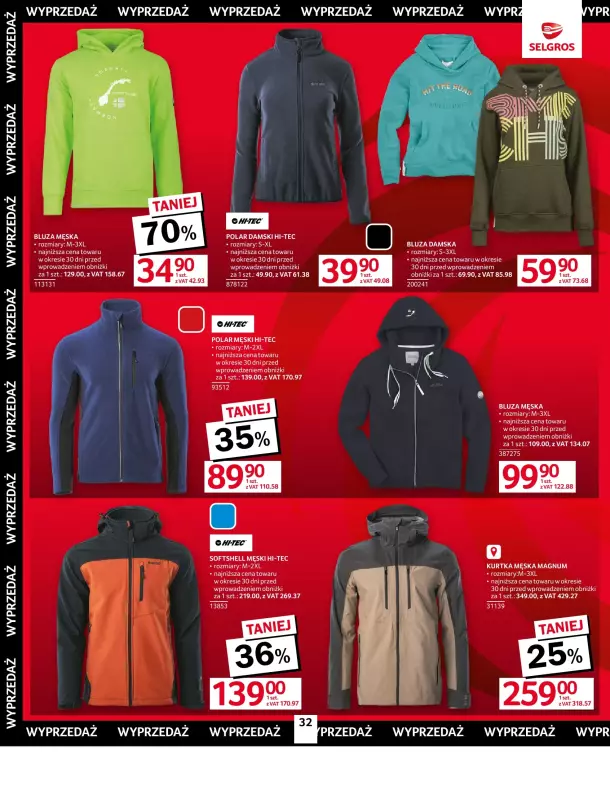 Selgros - gazetka promocyjna Oferta przemysłowa od czwartku 14.08 do środy 27.08 - strona 34