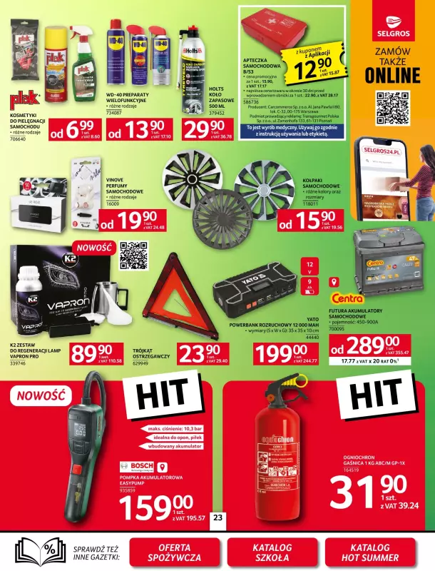 Selgros - gazetka promocyjna Oferta przemysłowa od czwartku 14.08 do środy 27.08 - strona 25