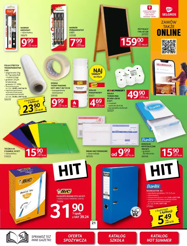 Selgros - gazetka promocyjna Oferta przemysłowa od czwartku 14.08 do środy 27.08 - strona 23
