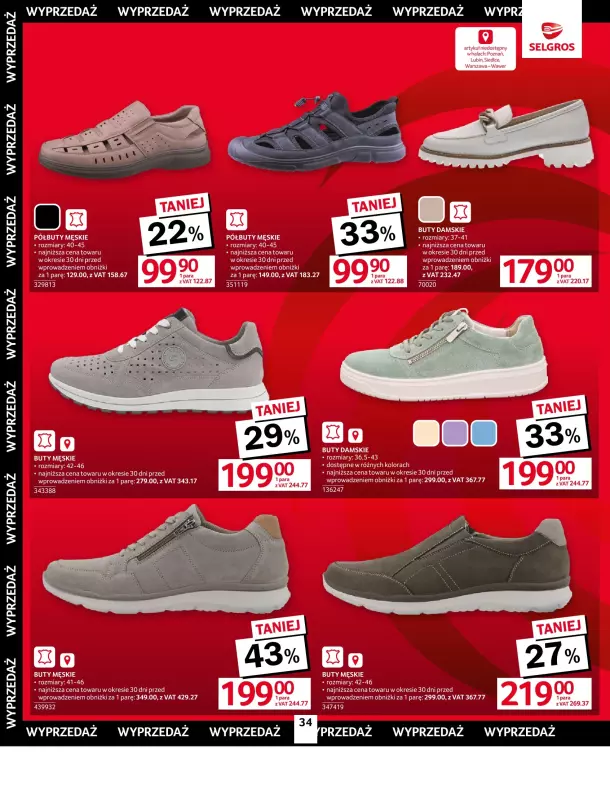 Selgros - gazetka promocyjna Oferta przemysłowa od czwartku 14.08 do środy 27.08 - strona 36