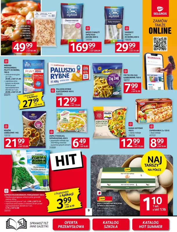 Selgros - gazetka promocyjna Oferta spożywcza od czwartku 14.08 do środy 27.08 - strona 9