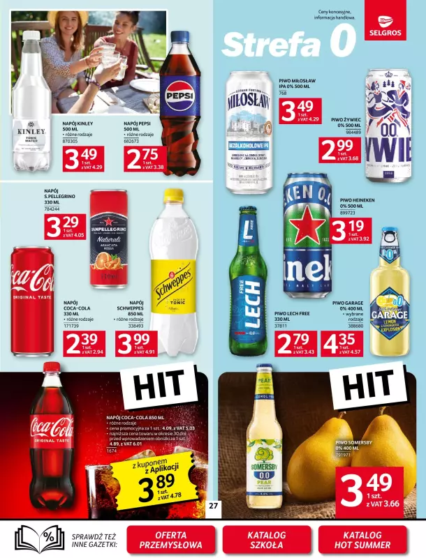 Selgros - gazetka promocyjna Oferta spożywcza od czwartku 14.08 do środy 27.08 - strona 27