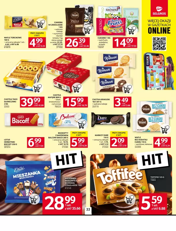 Selgros - gazetka promocyjna Oferta spożywcza od czwartku 14.08 do środy 27.08 - strona 22