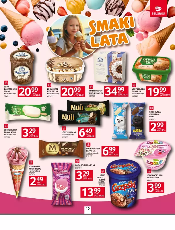 Selgros - gazetka promocyjna Oferta spożywcza od czwartku 14.08 do środy 27.08 - strona 10