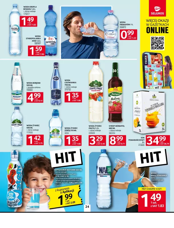 Selgros - gazetka promocyjna Oferta spożywcza od czwartku 14.08 do środy 27.08 - strona 24