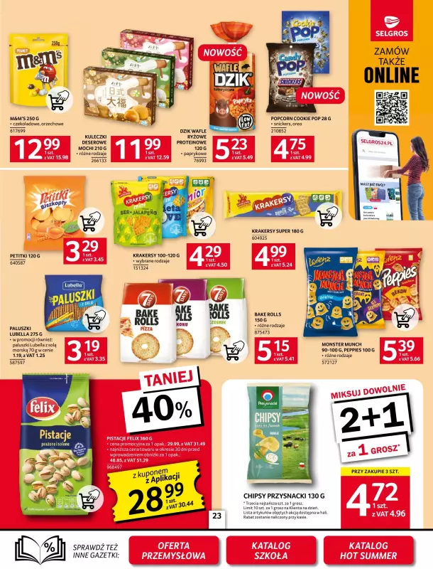 Selgros - gazetka promocyjna Oferta spożywcza od czwartku 14.08 do środy 27.08 - strona 23