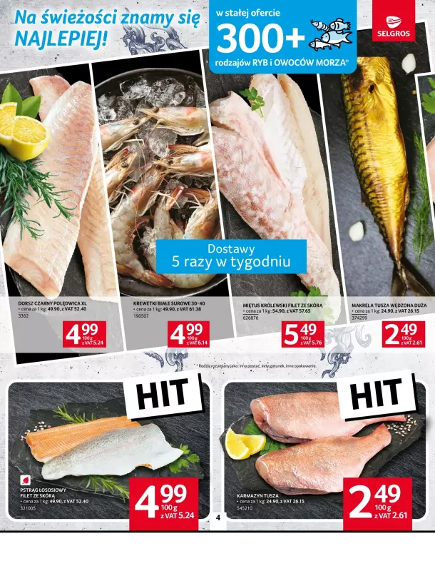 Selgros - gazetka promocyjna Oferta spożywcza od czwartku 14.08 do środy 27.08 - strona 4