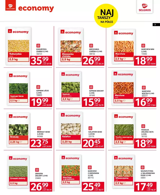 Selgros - gazetka promocyjna Katalog Marki własne   - strona 3