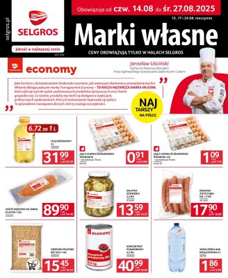 Selgros - gazetka promocyjna Katalog Marki własne od czwartku 14.08 do środy 27.08