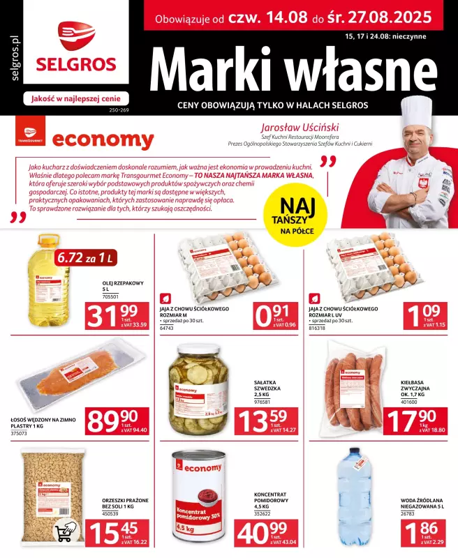 Selgros - gazetka promocyjna Katalog Marki własne  