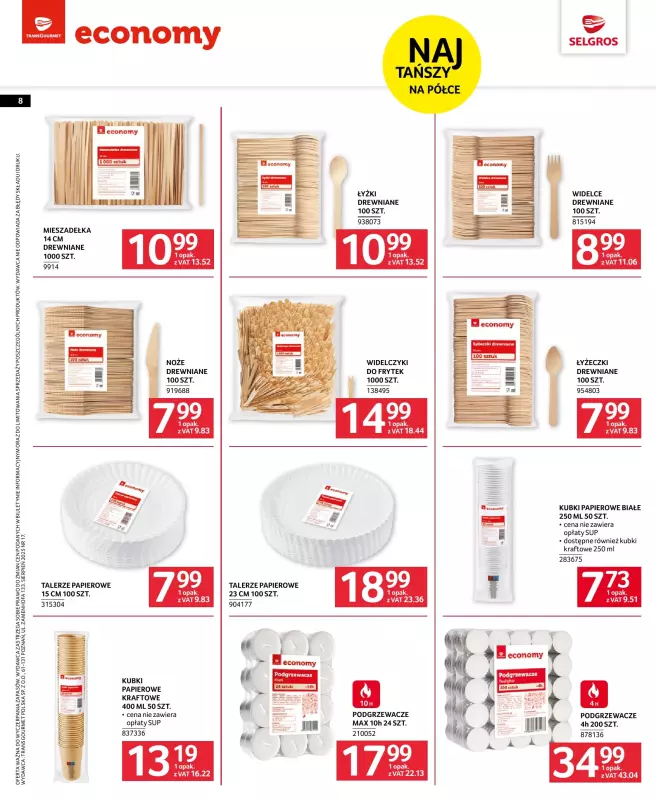 Selgros - gazetka promocyjna Katalog Marki własne od czwartku 14.08 do środy 27.08 - strona 8
