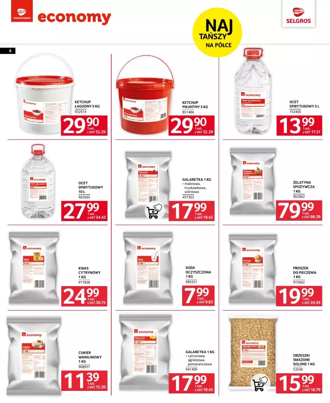 Selgros - gazetka promocyjna Katalog Marki własne od czwartku 14.08 do środy 27.08 - strona 6