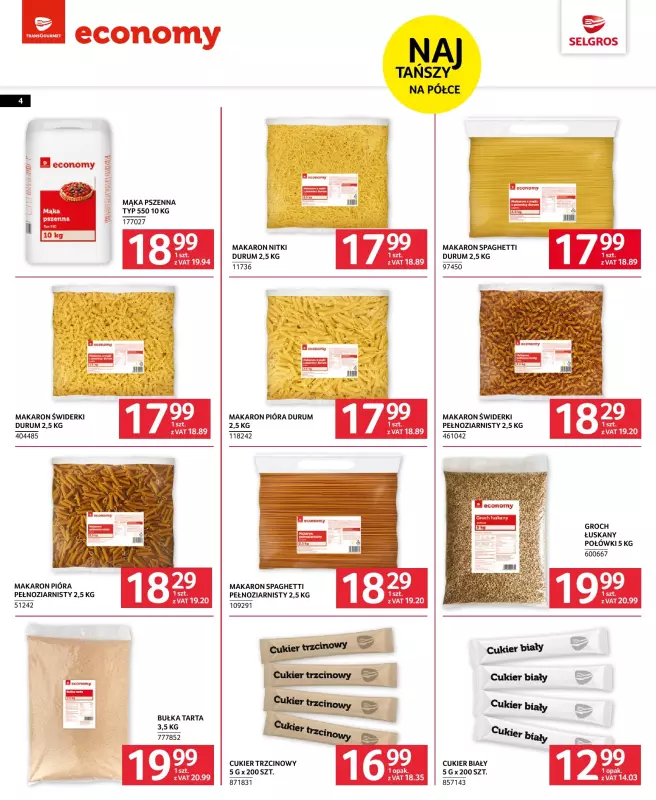 Selgros - gazetka promocyjna Katalog Marki własne od czwartku 14.08 do środy 27.08 - strona 4