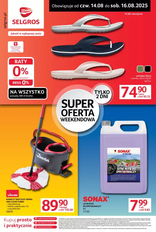 Selgros - gazetka promocyjna Oferta weekendowa  
