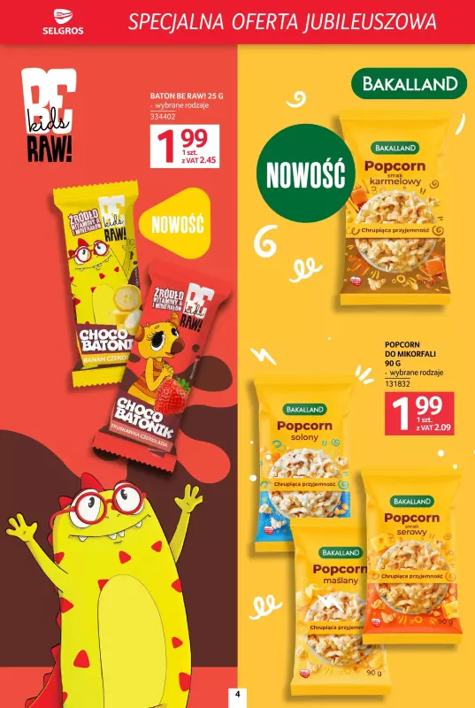 Selgros - gazetka promocyjna Specjalna oferta jubileuszowa od czwartku 14.08 do środy 27.08 - strona 4
