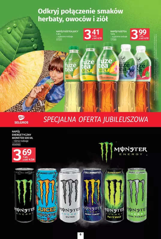 Selgros - gazetka promocyjna Specjalna oferta jubileuszowa od czwartku 14.08 do środy 27.08 - strona 6