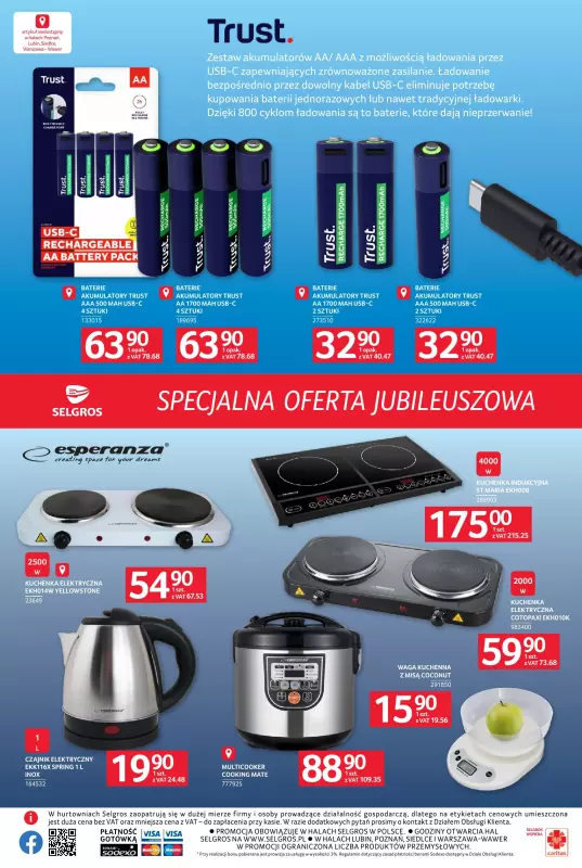 Selgros - gazetka promocyjna Specjalna oferta jubileuszowa od czwartku 14.08 do środy 27.08 - strona 10
