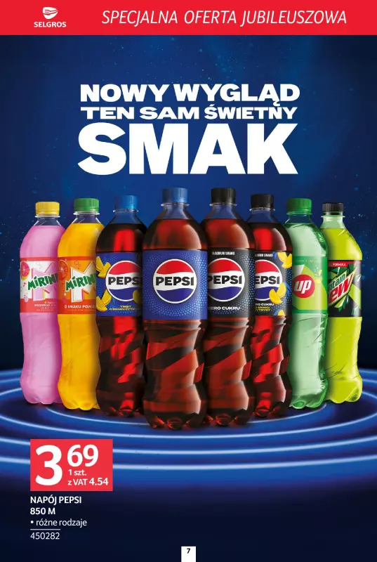 Selgros - gazetka promocyjna Specjalna oferta jubileuszowa od czwartku 14.08 do środy 27.08 - strona 7