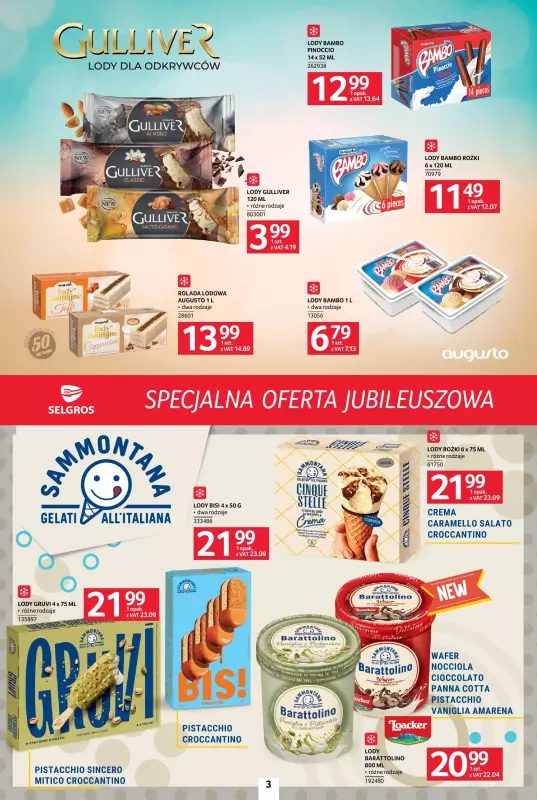 Selgros - gazetka promocyjna Specjalna oferta jubileuszowa   - strona 3